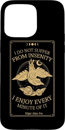 Vista 30 de Funda para iPhone 11 Pro Max Edgar Allan Poe Raven Booktok Bookish Merch