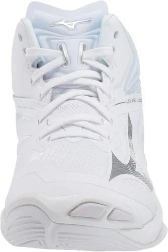 Vista 2 de Mizuno Wave Lightning Z6 - Zapatillas de voleibol para mujer, blanco, 12