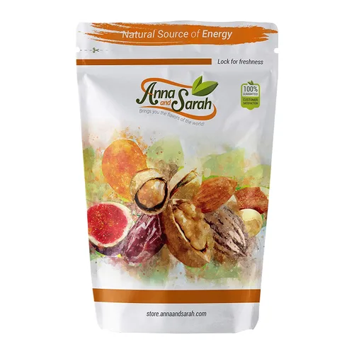 Vista 2 de Anna and Sarah Almendras en cáscara, crudas, naturales, enteras, jumbo, en bolsa resellable, 2 libras Raw, Natural, Whole Almonds, Jumbo