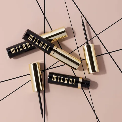 Vista 8 de Milani Delineador de ojos Stay Put Infinite para líneas nítidas y precisas, color negro
