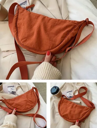 Vista 8 de Bolso hobo para mujer, bolso de lona para hombro, bolso de moda, bolso de mensajero, bolsa de mensajero, bolsa de viaje 2023