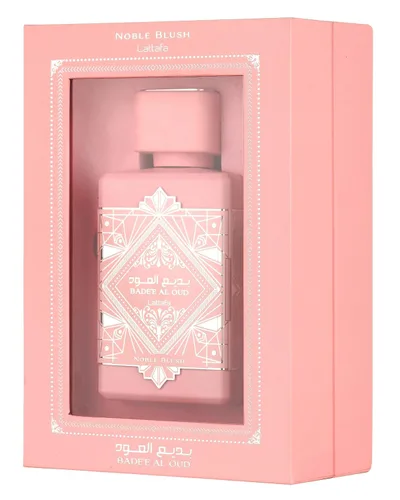 Vista 2 de Lattafa Bade'e Al Oud Noble Blush para Unisex Eau de Parfum en Spray, 3.4 Onzas / 100 Ml