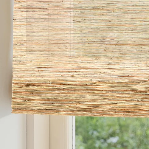 Vista 14 de Persianas Romanas de Bambú Inalámbricas, Persianas para Ventanas, Persianas de Madera Tejida Personalizadas para Ventanas Interiores, Puertas