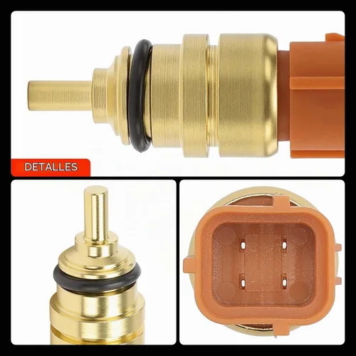 Vista 9 de Sensor de temperatura del refrigerante del motor A-Premium compatible con Hyundai, Kia