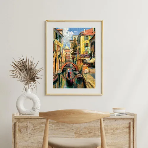 Vista 2 de Anatolian Puzzle - Domingo en Venecia, Rompecabezas de 500 piezas, #3543