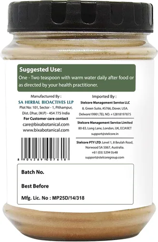 Vista 2 de bixa BOTANICAL Polvo de raíz pelitoria, Anacyclus Pyrethrum, 3.5 onzas Akarkara Ayurvedic Herbal Supplement, Gluten Free, Non-GMO, Steam Treated