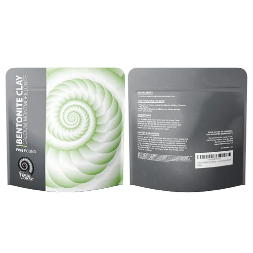 Vista 9 de FOSSIL POWER Polvo de arcilla de bentonita de calcio de 5 libras – Desintoxicación natural de metales pesados y limpieza profunda de poros