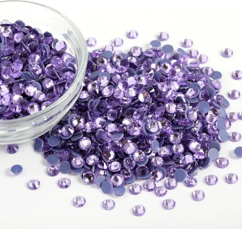 Vista 174 de 6000 PIEZAS Diamantes de Imitación Hotfix a Granel, Diamantes Naranja para Manualidades y Ropa, Diamantes de Imitación para Decoración DIY, SS10