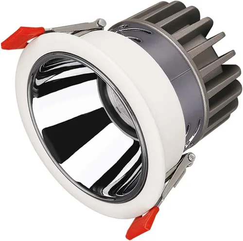 Vista 8 de 1/5/10 piezas de luz LED Downlight de 5 W/7 W/9 W, regulable, mini luz de techo empotrada, ángulo de haz de luz de techo 24 ° profundo