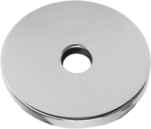 Vista 10 de Corla Brida de brazo de ducha moderna de gran tamaño de 4 pulgadas Placa de cubierta de escudo de repuesto universal (oro cepillado)