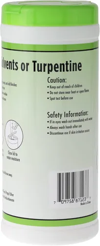 Vista 4 de SoHo Urban Artist Toallitas multisuperficie, 40 toallitas por envase