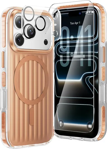 Vista 13 de Funda para iPhone 11, funda magnética con función atril [protección de grado militar] y [compatible con MagSafe], funda protectora delgada