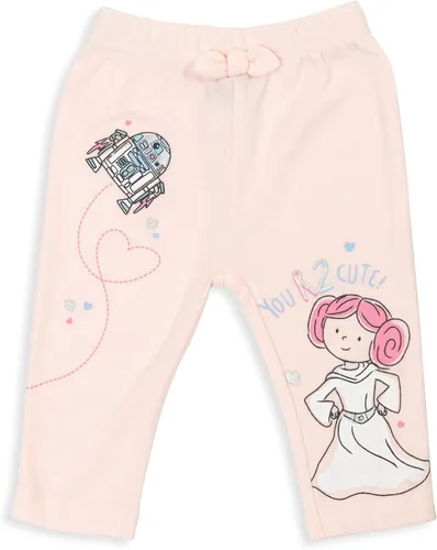 Vista 2 de STAR WARS Princess Leia R2-D2 Baby Girls 2 Pack Pants Newborn to Infant
