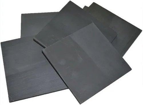 Vista 4 de Placa de grafito para panel de placa de grafito, placa de electrodo de grafito de alto puro, hoja de carbono pirolítico de grafito de 3.937 x 3.937