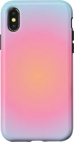 Vista 5 de Gradient Cute Aura Aesthetic Multicolor Moda Mujeres Caso para iPhone 17