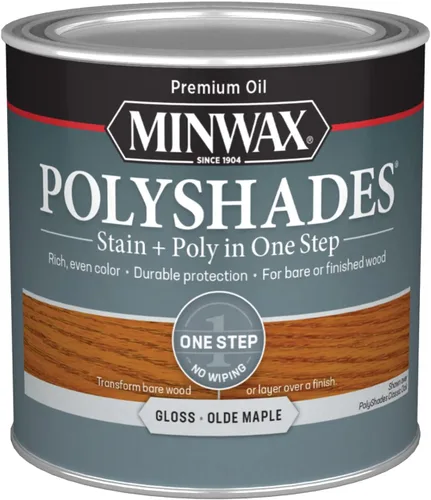Vista 19 de Barniz Minwax 213104444 PolyShades Miel