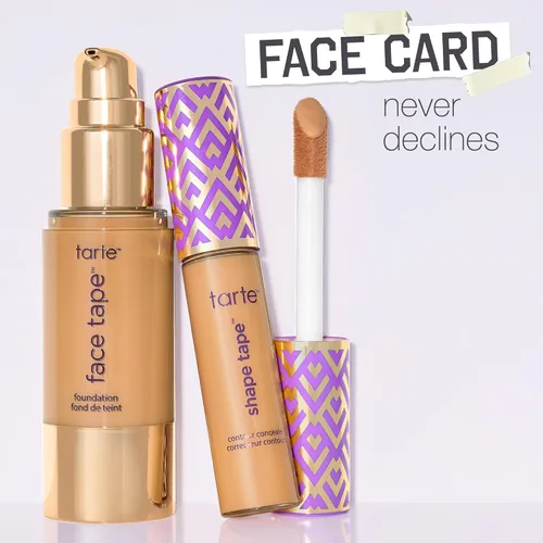 Vista 7 de tarte base de maquillaje face tape – Base de cobertura completa con acabado mate con Snow Mushroom y ácido hialurónico para hidratación, resistente