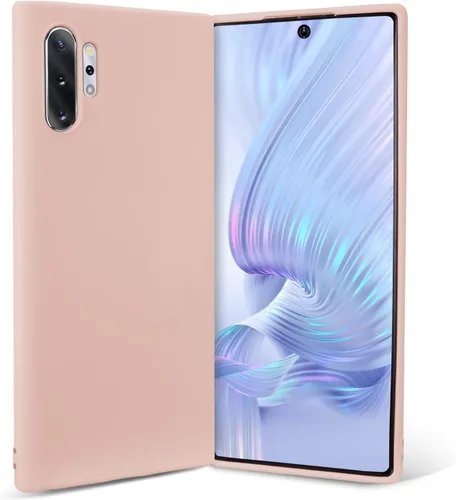 Vista 12 de Funda para Galaxy Note 10 Plus, silicona líquida, delgada, suave, TPU, protección de cuerpo completo, a prueba de golpes, para Galaxy Note 10 Plus