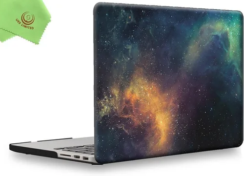 Vista 47 de UESWILL Funda de Carcasa Rígida Mate Compatible con MacBook Pro (Retina, 13 pulgadas, principios de 2015/2014/2013/finales de 2012), Modelo Negro
