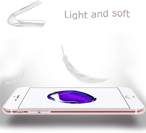 Vista 7 de Funda para Huawei Y9a (6.63"), Transparente Silicona Suave TPU Absorción De Choques Caja Del Teléfono Cubierta Protectora De Carcasa Protectora Para