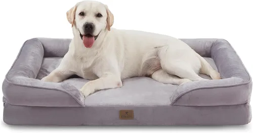 Vista 24 de Bedfolks - Cama ortopédica extra pequeña para perros, cama de sofá impermeable para perros pequeños y gatos, sofá de espuma en forma de huevo