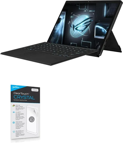 Vista 12 de BoxWave Protector de pantalla compatible con ASUS ROG Flow Z13-ACRNM RMT02 – ClearTouch Anti-Glare (2 unidades), antihuellas mate