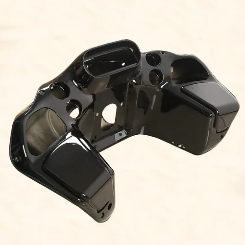 Vista 5 de Kit de carenado frontal exterior e interior superior con faro LED de 5.75 pulgadas, lámpara de proyector para Harley Davidson Road Glide Modelos