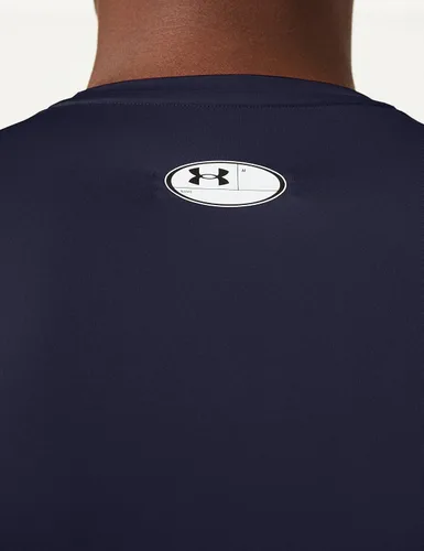 Vista 4 de Under Armour HeatGear - Camiseta de compresión de manga corta para hombre