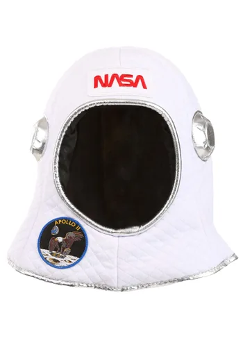 Vista 5 de Casco de Disfraz Espacial Suave de Astronauta Multicolor
