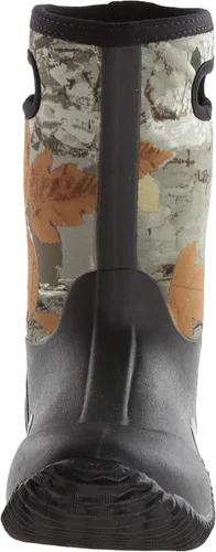 Vista 2 de ROPER Niños Niños Barnyard Negro 10 Pulgadas De Neopreno Granero Pull En Botas Casual Mid Calf - Negro