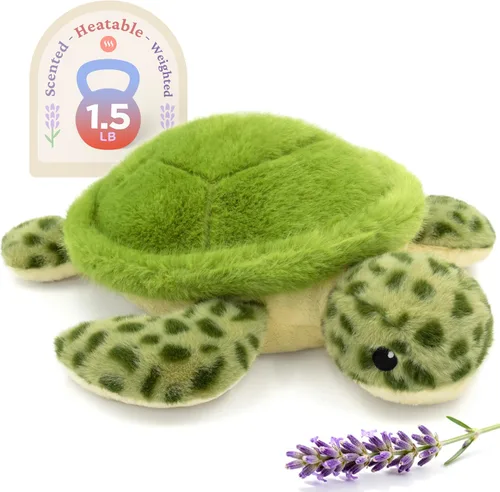 Vista 23 de IKASA Animal de peluche de pingüino para microondas, almohadilla térmica para mayor comodidad y calidez, calentable y refrigerable de 1.5 libras