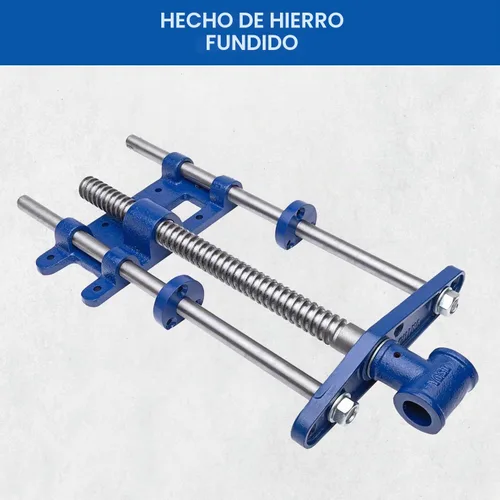 Vista 5 de Yost Vises F10WW Tornillo de carpintero Tornillo frontal Herramienta de carpintería de 10 pulgadas Cuerpo de hierro fundido con un tornillo