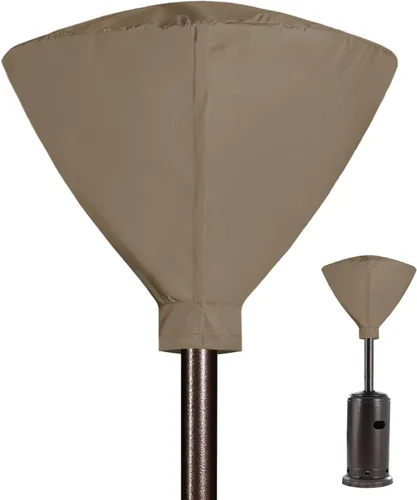 Vista 13 de Easy-Going - Funda piramidal para calentador de patio, 90 pulgadas de alto x 23 pulgadas de largo x 23 pulgadas de ancho, color negro
