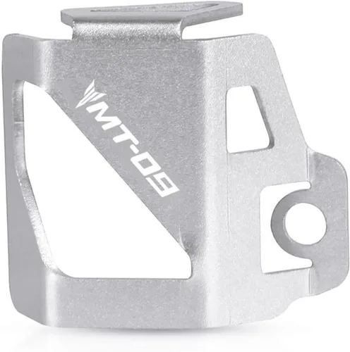 Vista 9 de Tapa de rosca para motocicleta, protector de depósito de líquido de freno trasero para Yamaha MT-07 MT-09 MT 07 09 (color : MT07 negro, tamaño: 1)