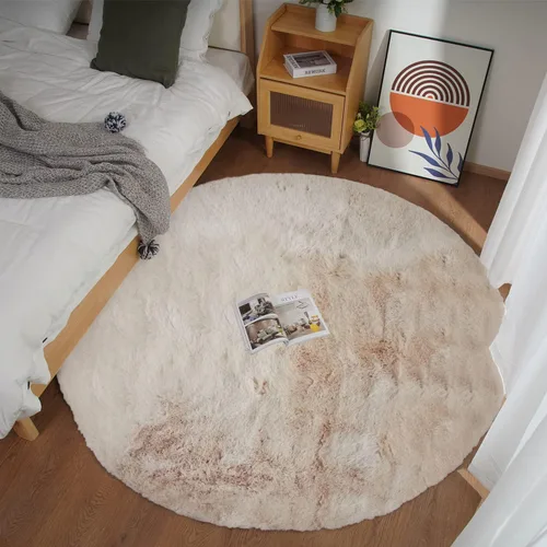 Vista 48 de Ghouse Alfombra ultrasuave de pelo sintético de conejo 2x3, alfombras lavables a máquina para dormitorio, alfombras esponjosas para sala de estar