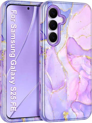 Vista 12 de Hekodonk Funda para Galaxy A17 5G/Galaxy A16 5G, resistente cuerpo completo, protección a prueba de golpes, 3 en 1, híbrida de policarbonato duro