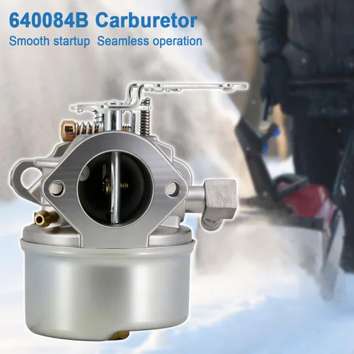 Vista 4 de Carburador 640084B para Máquina quitanieves Tecumseh de 5CV MTD 632107A 632107 640084B 640084A Toro 521, HSSK40 HSSK50 HS50 LH195SA – Carburador