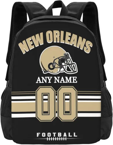 Vista 19 de Mochilas de encargo del deporte del fútbol, regalos personalizados modificados para requisitos particulares del bolso del viaje de la mochila