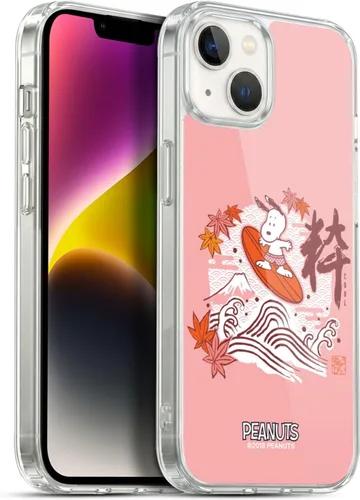 Vista 225 de Carcasa de gel para iPhone 7 Plus/iPhone 8 Plus, diseño de Snoopy Oriental de Peanuts, Badges