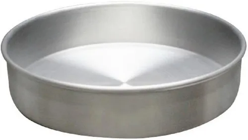Vista 10 de TrueCraftware - Bandeja de aluminio para hornear pasteles de 6 x 2 pulgadas, de 0.04 in, utensilios para hornear para tartas, pizza, capa