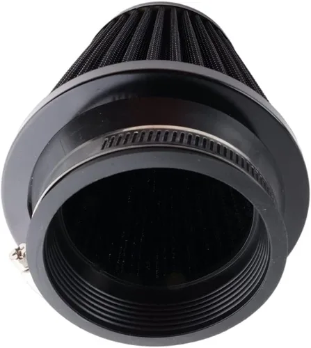 Vista 4 de Limpiador de filtro de aire de 2.992 in para tubo de admisión con filtro de repuesto de 2.99 pulgadas de diámetro (2.992 in negro B)