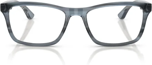 Vista 2 de Ray-Ban Rx5279f Puente bajo Ajuste Cuadrado Prescripción Gafas Marcos Negro (black/Demo Lens)