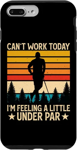 Vista 9 de iPhone X/XS Can't Work Today I'm Feeling A Little Under Par - Funny Golf Case