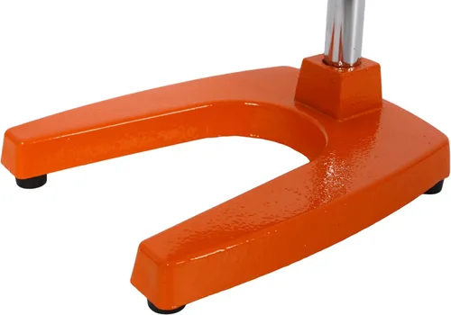 Vista 8 de Exprimidor de cítricos de hierro fundido, prensa manual extra grande de grado comercial, exprimidor de encimera resistente para jugo de naranja