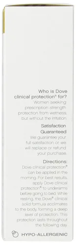 Vista 2 de Dove Clinical Protection - Desodorante antitranspirante, Cool Essentials, 1.7 onzas