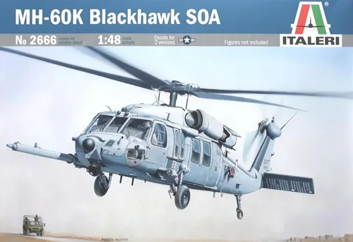 Vista 3 de Italeri 2666S - Mh-60K Blackhawk SOA