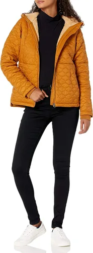 Vista 4 de Tienda Essentials - Chaqueta de manga larga con capucha para mujer, ligera y resistente al agua