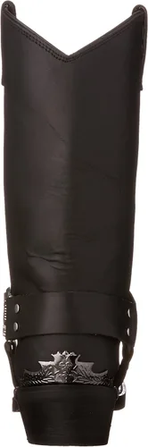 Vista 3 de Dingo Botas de arnés Chopper para hombre, Negro