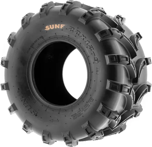 Vista 3 de SunF 22x12-9 ATV UTV Neumático 22x12x9 Barro Tubeless 6 PR A028-1 - Par de 2