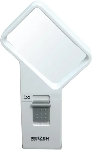 Vista 3 de REIZEN Lupa de bolsillo iluminada 3.5X